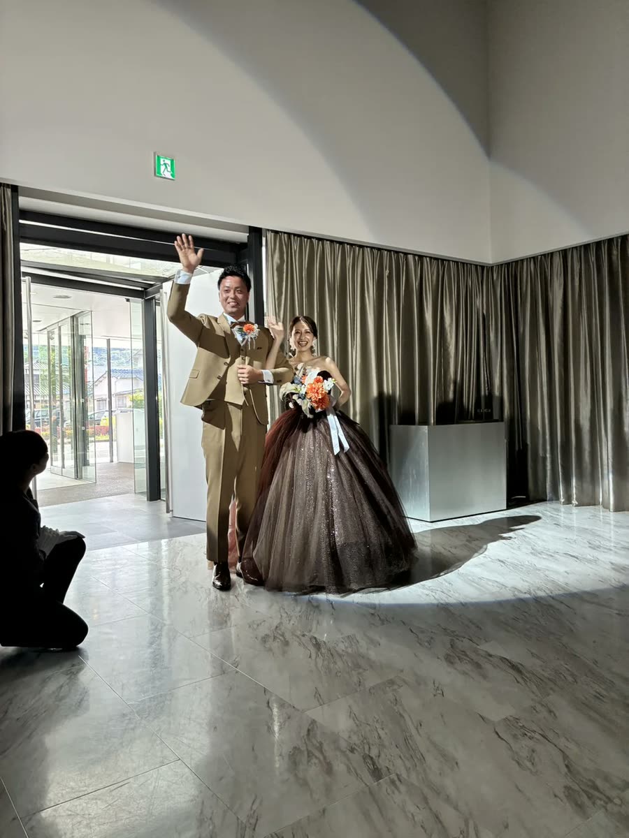 結婚式当日の写真（VOICE 01）