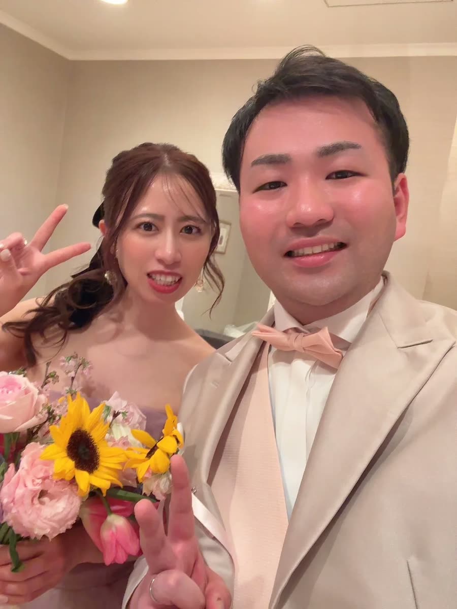 結婚式当日の写真（VOICE 03）