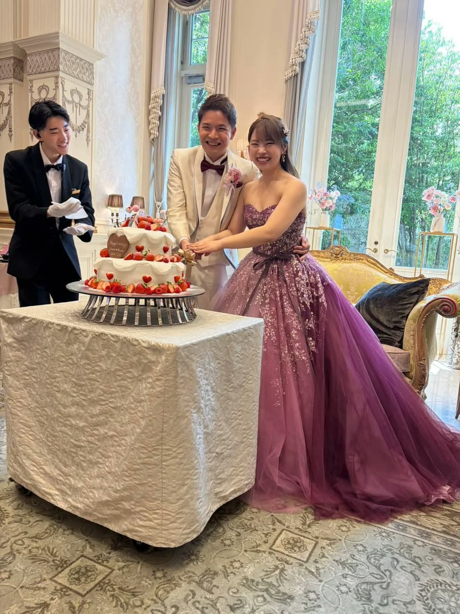 結婚式当日の写真（VOICE 10）