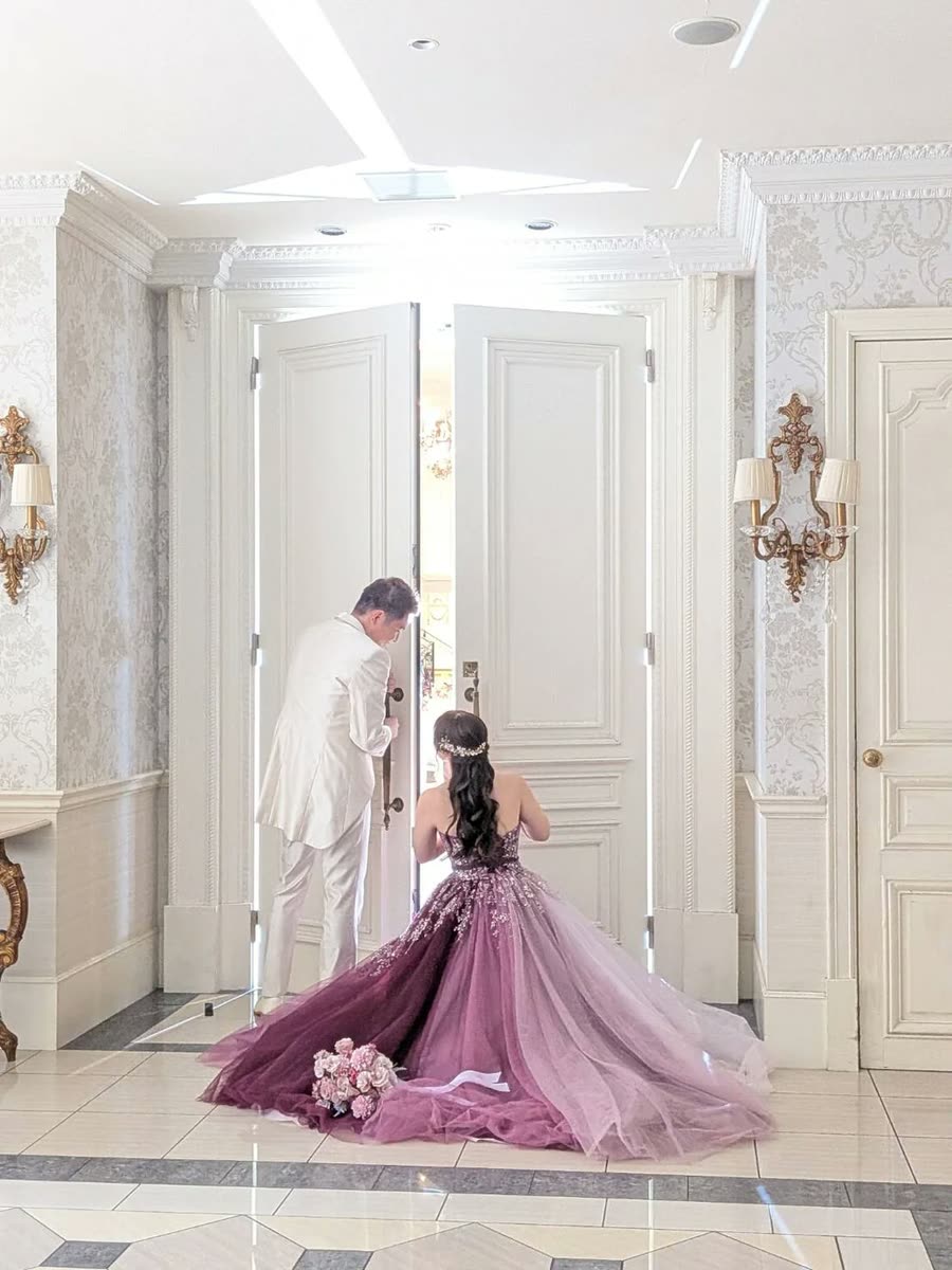 結婚式当日の写真（VOICE 10）