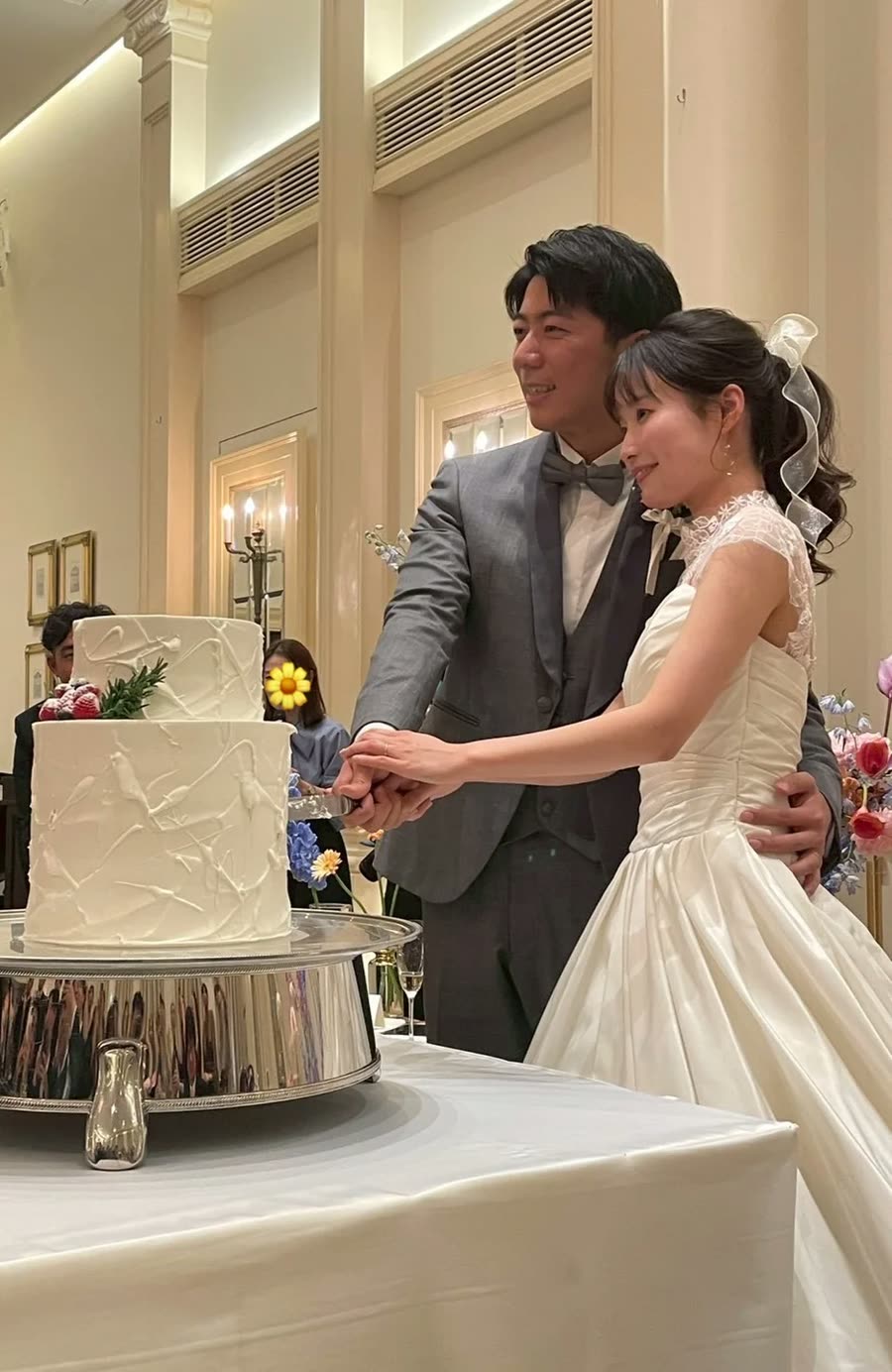 結婚式当日の写真（VOICE 12）
