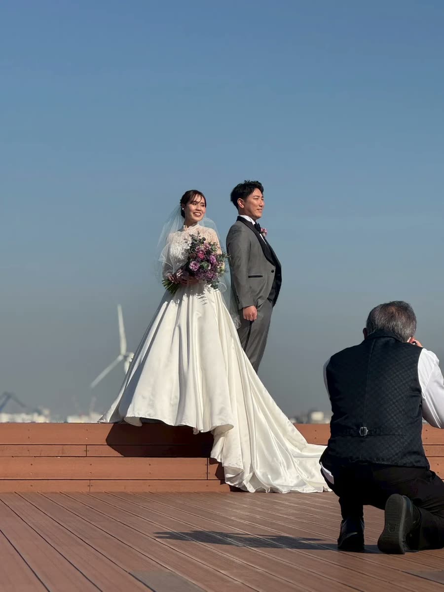 結婚式当日の写真（VOICE 13）