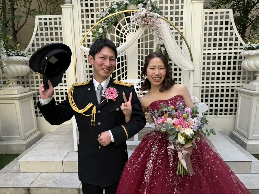 結婚式当日の写真（VOICE 14）
