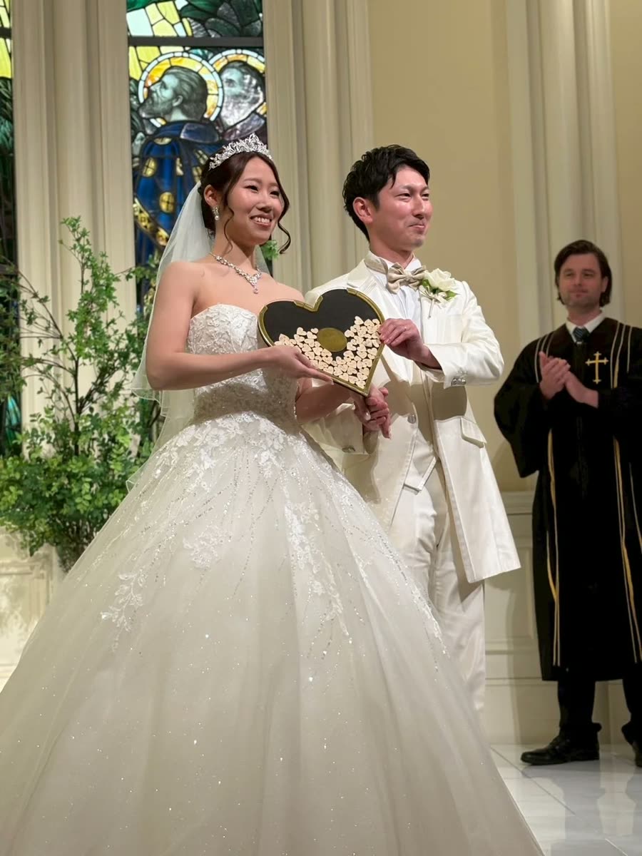 結婚式当日の写真（VOICE 14）