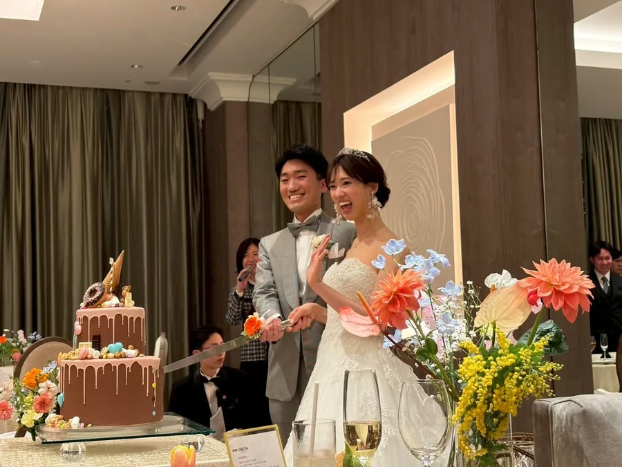 結婚式当日の写真（VOICE 17）