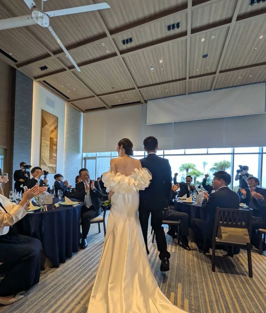 結婚式当日の写真（VOICE 18）