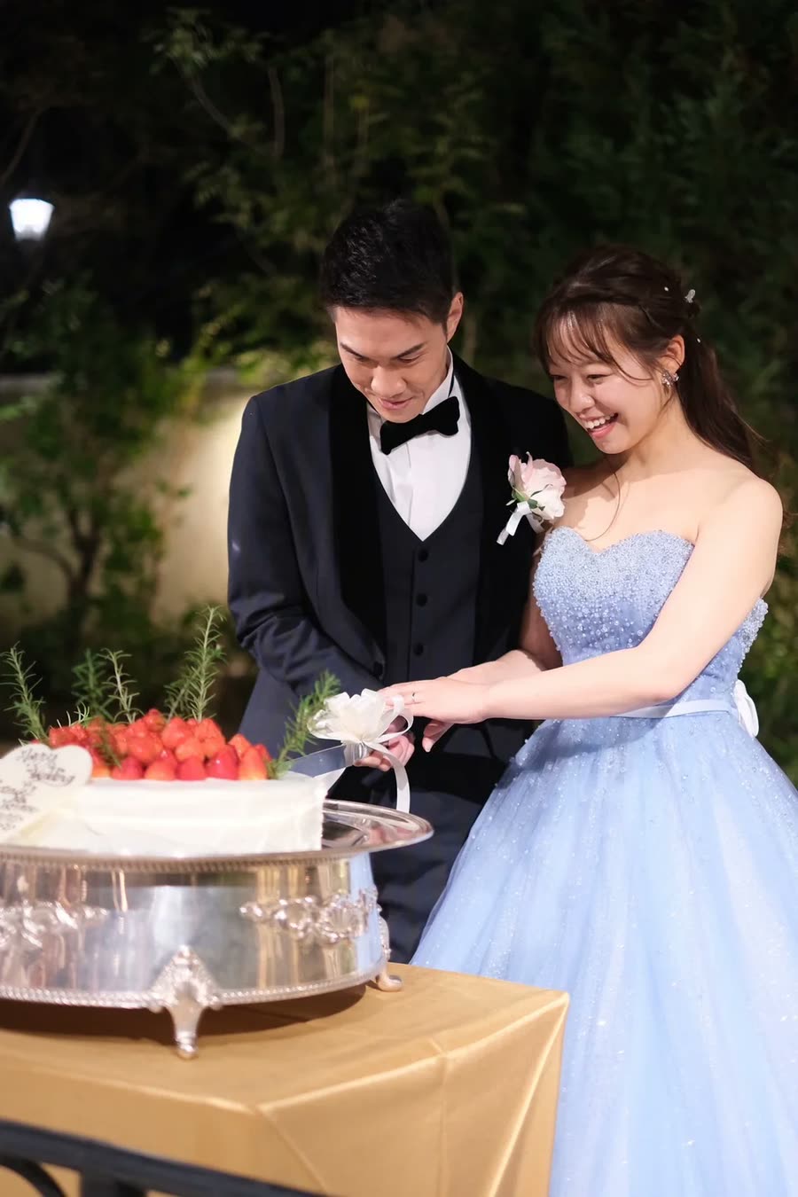 結婚式当日の写真（VOICE 21）